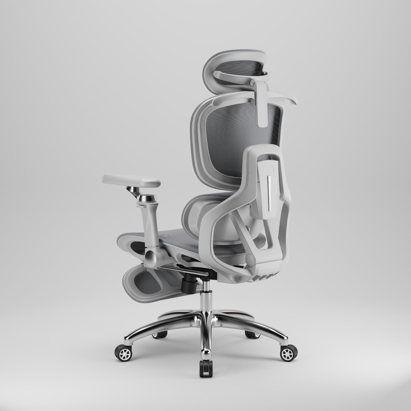 Ergonomická židle s masáží, chlazením a podnožkou