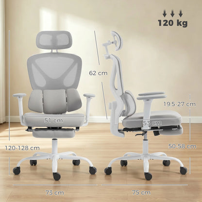 Ergonomická židle s dynamickou bederní oporou