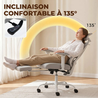 Ergonomická židle s dynamickou bederní oporou
