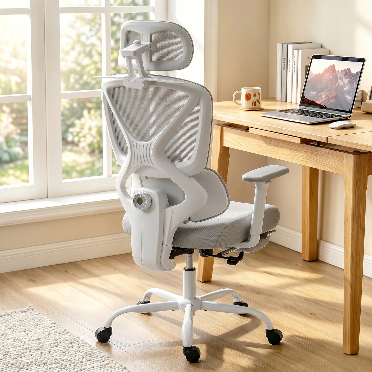 Ergonomická židle s dynamickou bederní oporou