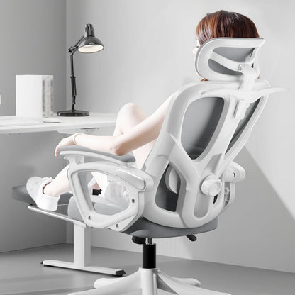 Ergonomická polohovací židle s čalouněným sedákem