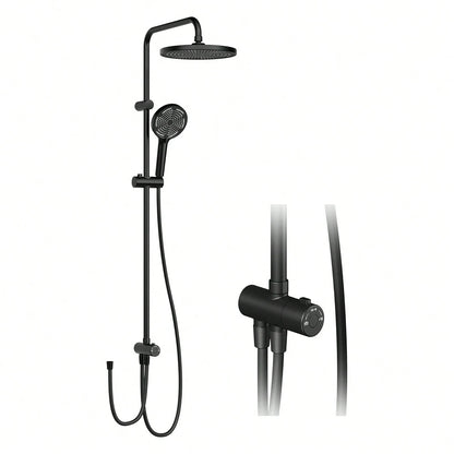Rain Shower Kit shower system with shower head shower set stainless steel shower column overhead shower set head shower round