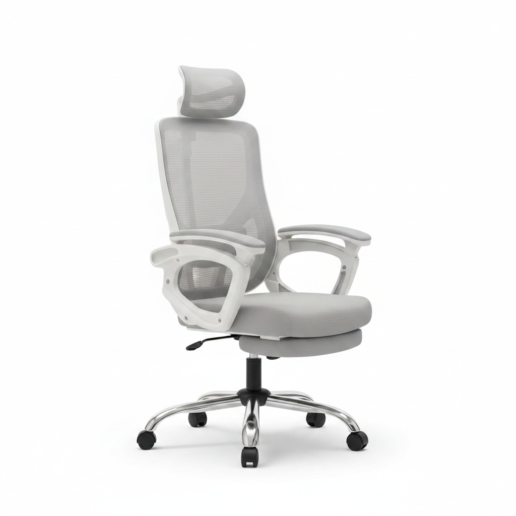 Ergonomická polohovací židle s čalouněným sedákem