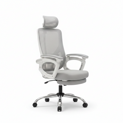 Ergonomická polohovací židle s čalouněným sedákem