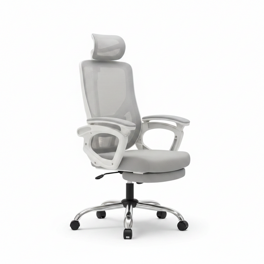 Ergonomická polohovací židle s čalouněným sedákem