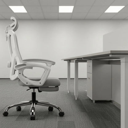 Ergonomická polohovací židle s čalouněným sedákem
