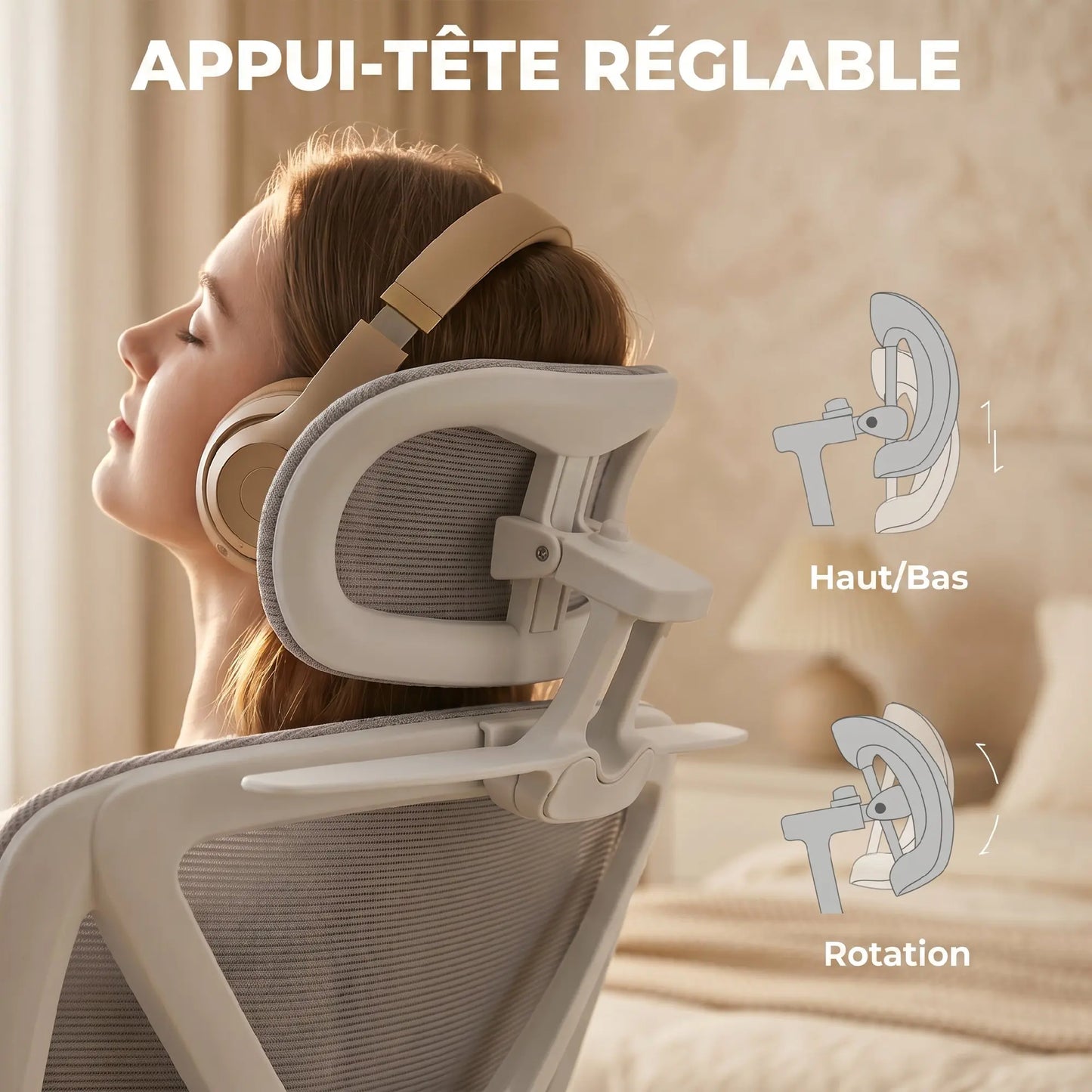 Ergonomická židle s dynamickou bederní oporou