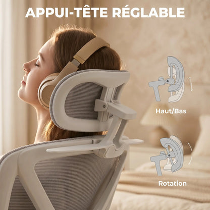 Ergonomická židle s dynamickou bederní oporou