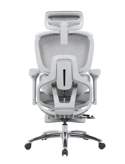 Ergonomická židle s masáží, chlazením a podnožkou