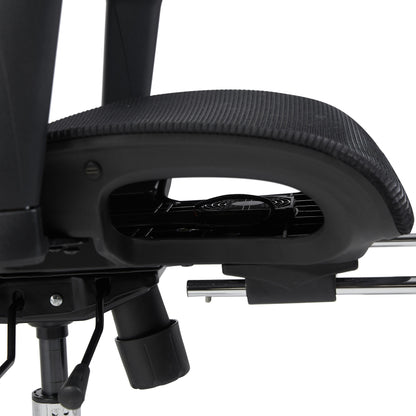 Ergonomická židle s masáží, chlazením a podnožkou